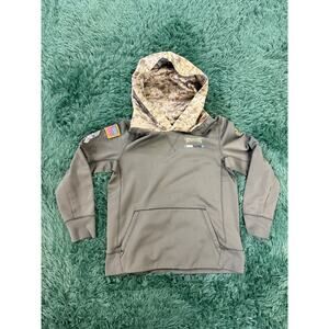 Youth Philadelphia Eagles Salute to Freedom Camo Sweatshirt Hoodie Sz Small